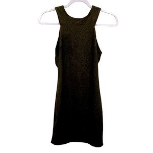 Forever 21 black and gold bodycon Dress size- S